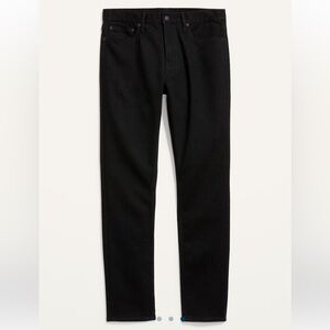 NWT Old Navy 36x34 Built-in-Flex Slim Men's Black Jeans